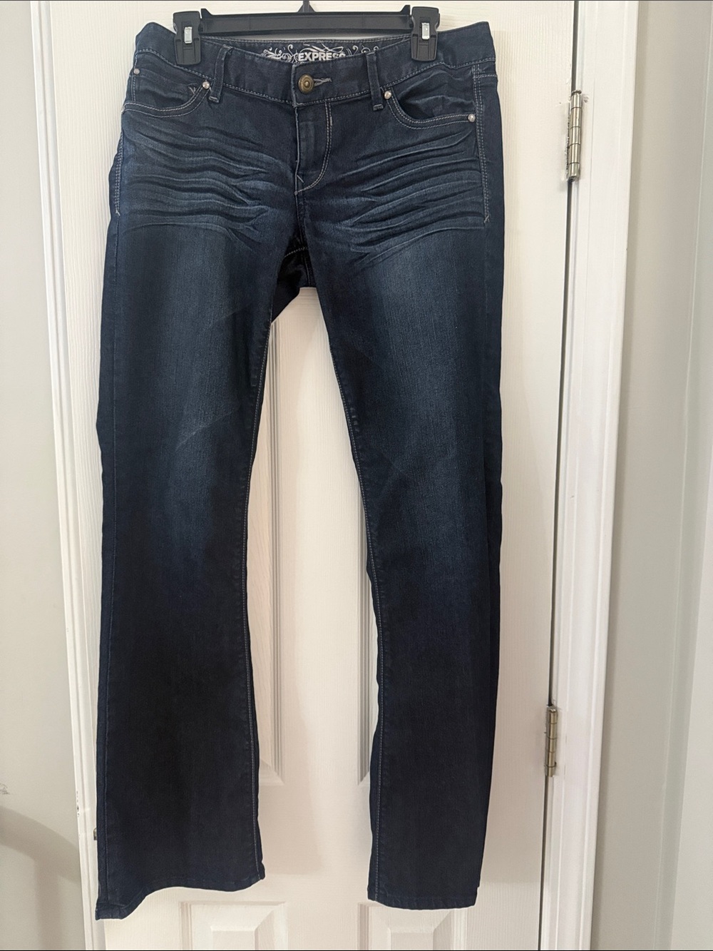 Express Women’s Dark Indigo Bootcut Jeans